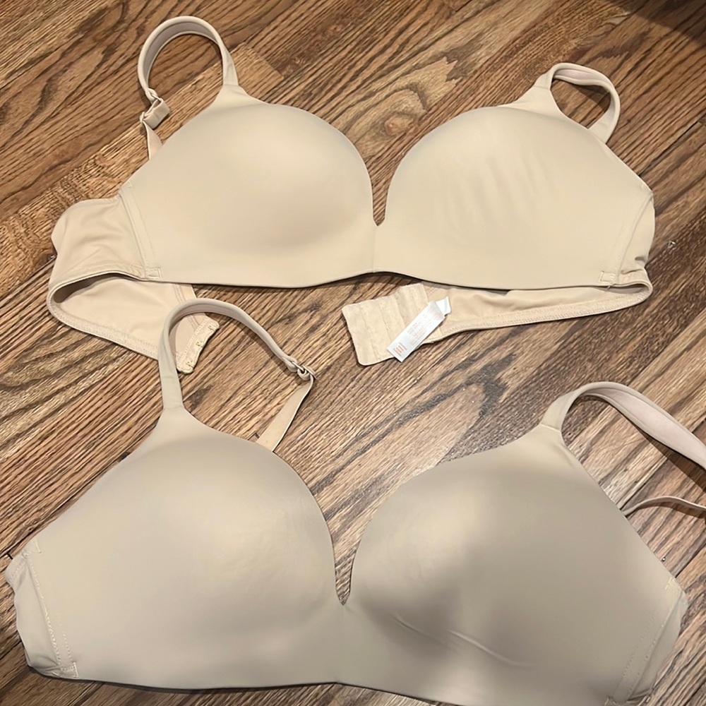 Cacique Nude simply wire free plunge Bra - 2
